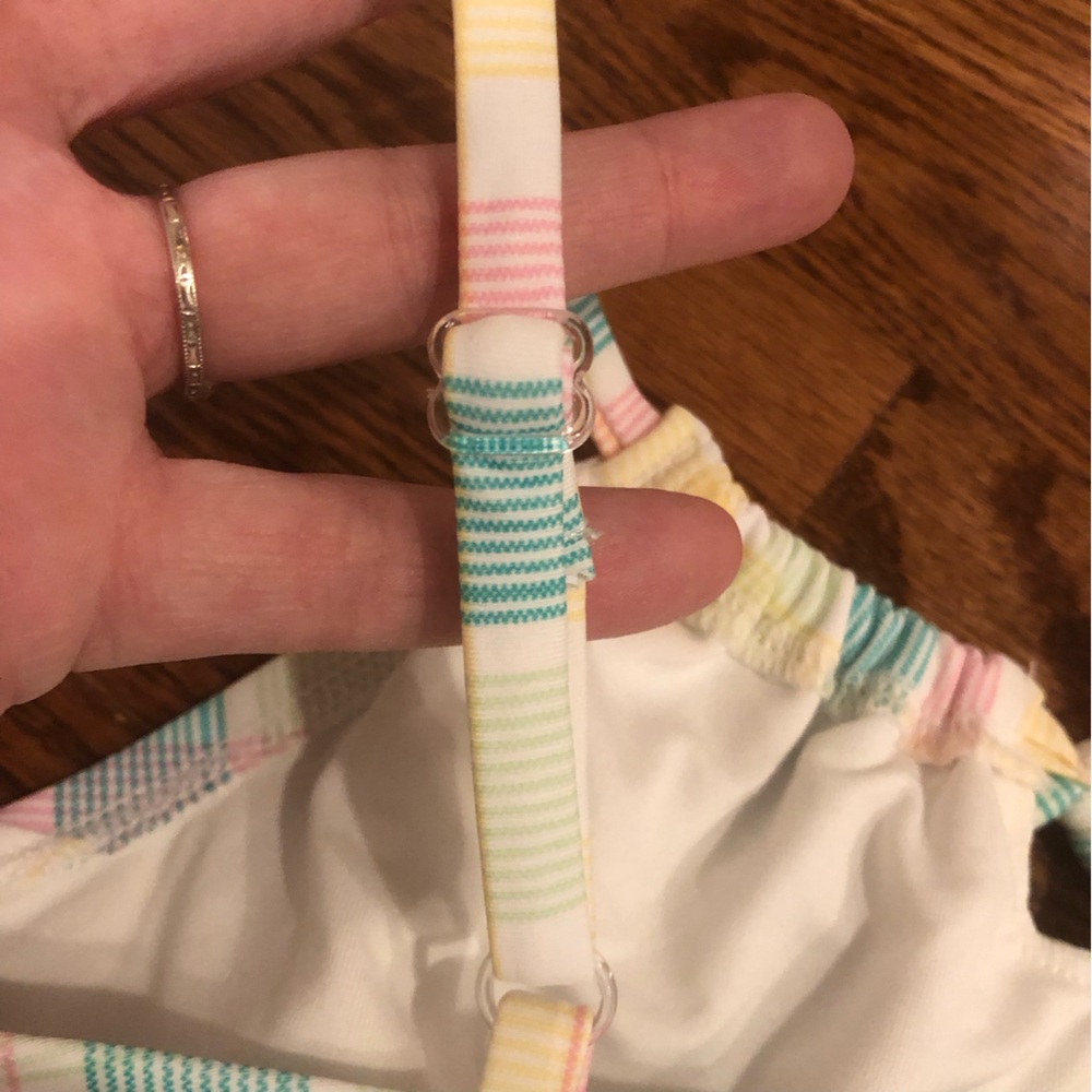 NWOT Old Navy Plaid Swimsuit 6-7 Years - Picture 5 of 9